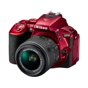 تصویر  Nikon D5500 DSLR - Red